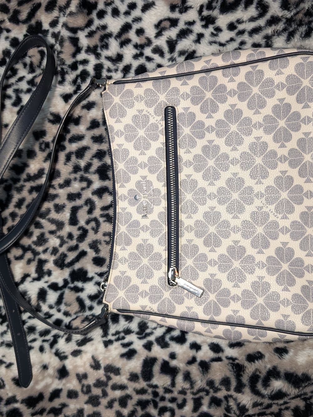 Kate Spade Cream Floral Crossbody Bag - Picture 2 of 5